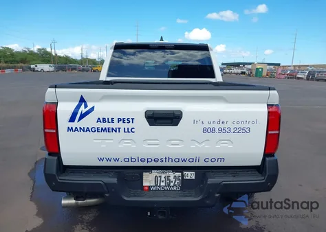 2025 Toyota Tacoma Sr 2Wd из США, поврежденный, VIN 3TYKD5HN6ST022163